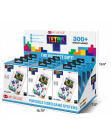Prêt-à-vendre 12 Consoles de poche MyArcade TETRIS Classique (+300 jeux bonus)