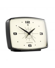 Brooklyn Alarm Clock - Matt Black