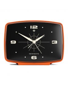 Brooklyn Alarm Clock - Pumpkin Orange