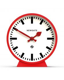 Railway Mantel Clock - Red