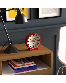 Railway Mantel Clock - Red