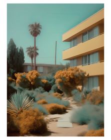 Affiche - Villa California 17 (30x40 cm) - Hartman AI