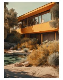 Affiche - Villa California 15 (30x40 cm) - Hartman AI