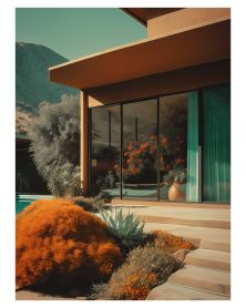 Poster - Villa California 14 (30x40 cm) - Hartman AI