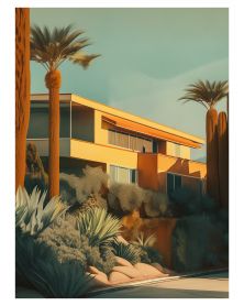 Poster - Villa California 13 (30x40 cm) - Hartman AI