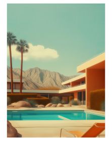Affiche - Villa California 12 (30x40 cm) - Hartman AI