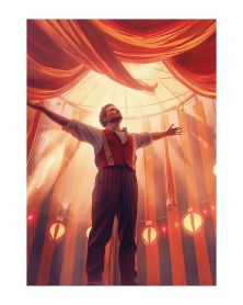 Affiche - Circus 03 (30x40 cm) - Hartman AI