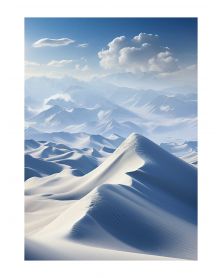 Affiche - Snow 07 (30x40 cm) - Hartman AI