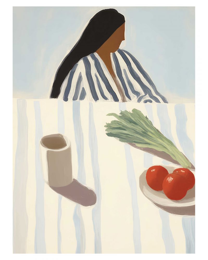 Poster - Modern Serenity 09 (50x70 cm) - Hartman AI Poster - Modern Serenity 09 (50x70 cm) - Hartman AI