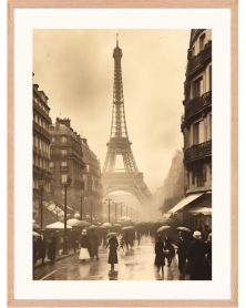 Affiche - Old Postcard 08 (50x70 cm) - Hartman AI