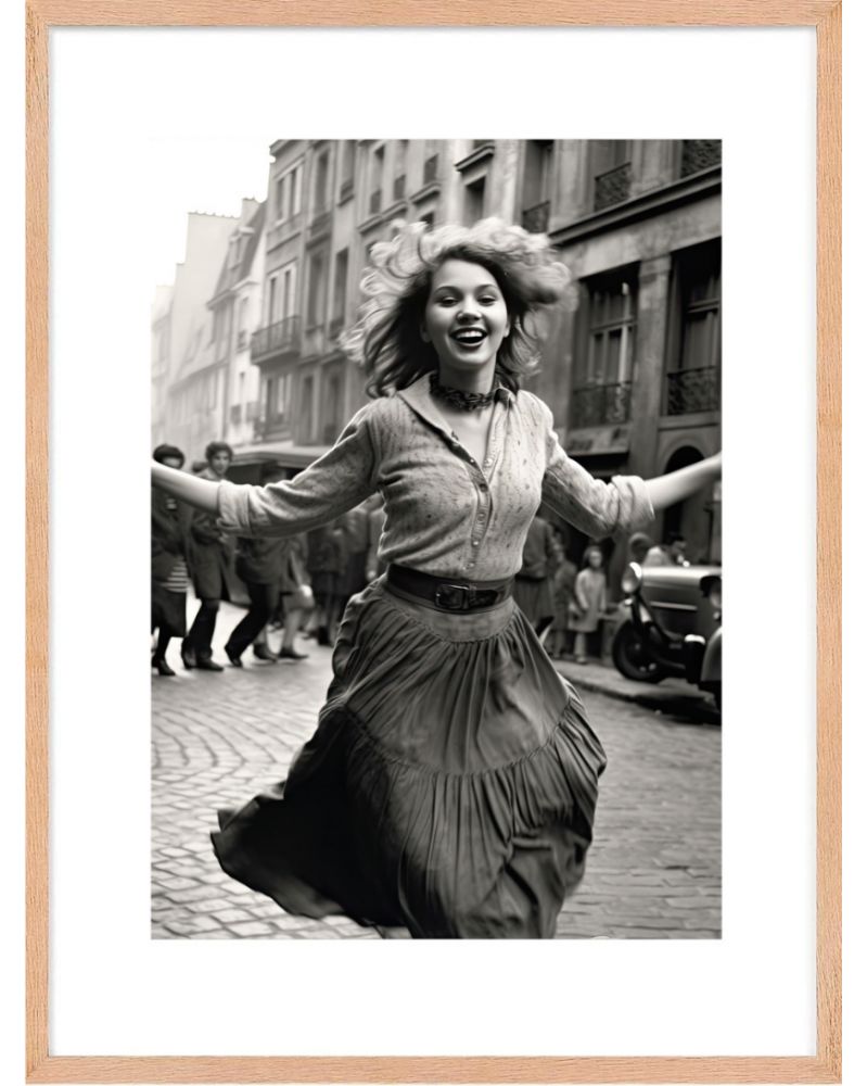 Poster - Old Paris 08 (50x70 cm) - Hartman AI Poster - Old Paris 08 (50x70 cm) - Hartman AI