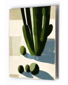 Acrylic Glass Artwork - Modern Serenity 03 (18 x 24 in) - Hartman AI