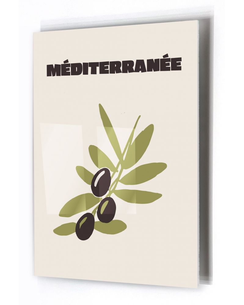 Acrylic Glass Artwork Terra e Costa 12 (18 x 24 in) Hartman AI