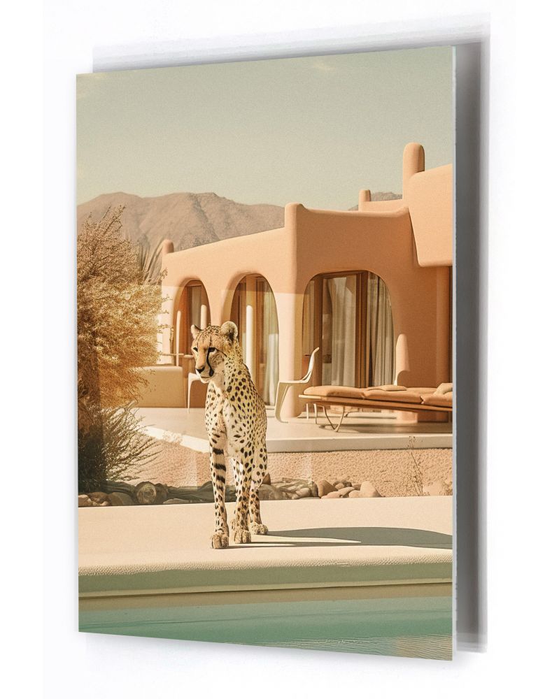 Acrylic Glass Artwork Urban Zoo 12 (18 x 24 in) Hartman AI