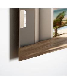 Acrylic Glass Artwork - Sea View 01 (18 x 24 in) - Hartman AI