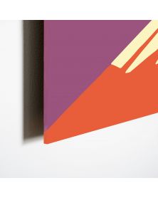 Tableau sur verre acrylique - Terra e Costa 04 (45,72 x 60,96 cm) - Hartman AI
