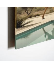 Acrylic Glass Artwork - Urban Zoo 13 (18 x 24 in) - Hartman AI