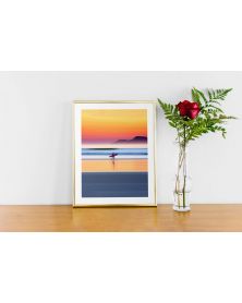 Poster - Sunset Surf 05 (30x40 cm) - Hartman AI