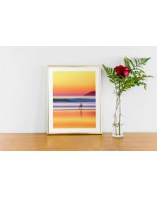 Affiche - Sunset Surf 03 (30x40 cm) - Hartman AI