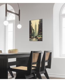 Acrylic Glass Artwork - NY City 01 (18 x 24 in) - Hartman AI