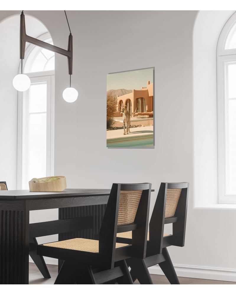 Acrylic Glass Artwork Urban Zoo 12 (18 x 24 in) Hartman AI