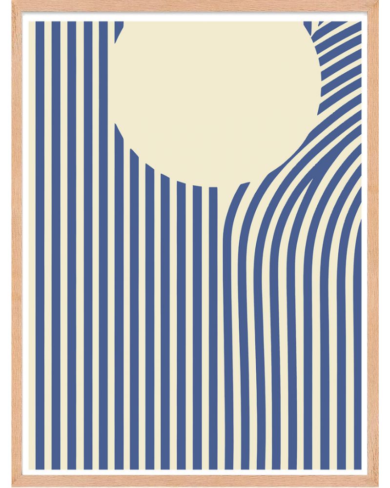 Poster - Geometric Abstract 04 (30x40 cm) - Hartman AI