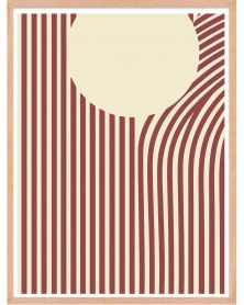 Poster - Geometric Abstract 05 (30x40 cm) - Hartman AI