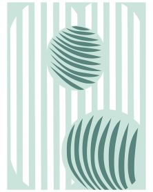 Affiche - Geometric Abstract 06 (30x40 cm) - Hartman AI