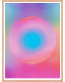 Affiche - Chroma Impulse 02 (30x40 cm) - Hartman AI