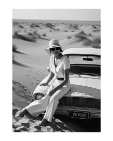 Affiche - Wheels of Elegance 02 (30x40 cm) - Hartman AI