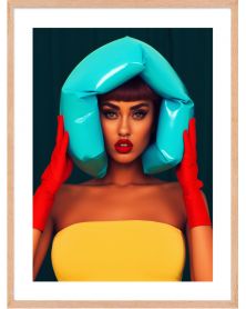 Poster - Ebony Grace 05 (30x40 cm) - Hartman AI