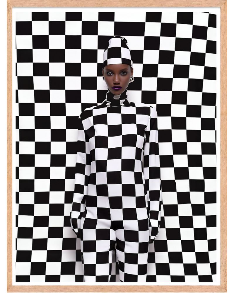 Affiche - Black Magic Woman 08 (30x40 cm) - Hartman AI Affiche - Black Magic Woman 08 (30x40 cm) - Hartman AI