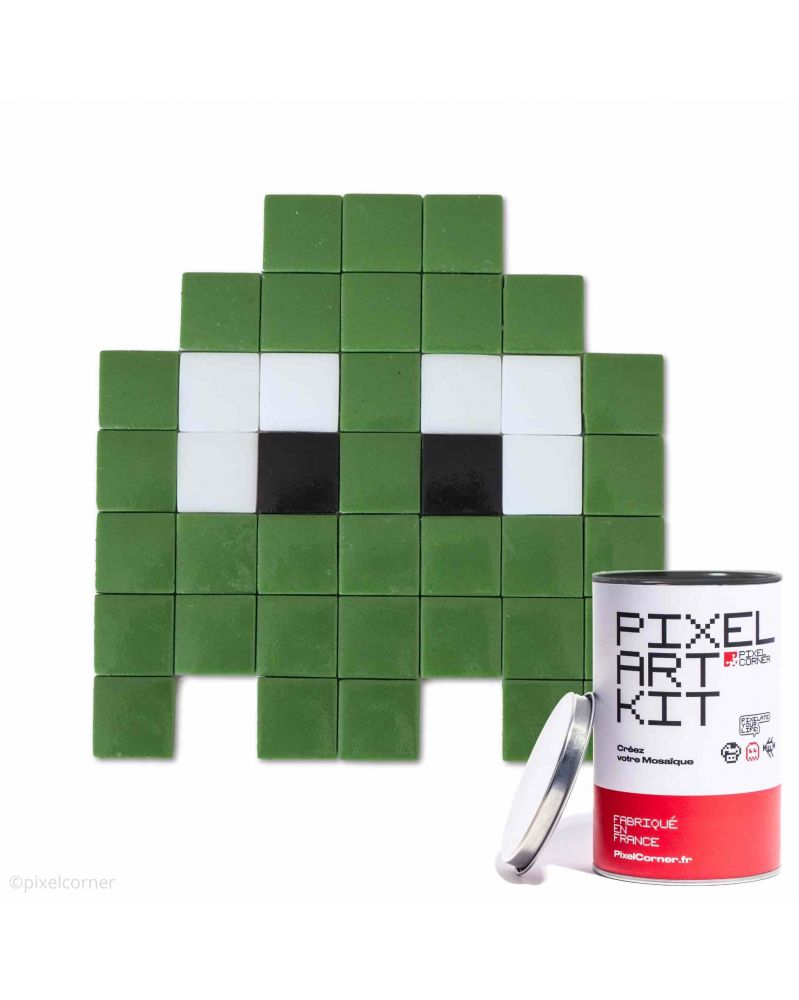 Pack of 5 Gloomie(s) Dark green - Pixel Art Kit Pack of 5 Gloomie(s) Dark green - Pixel Art Kit
