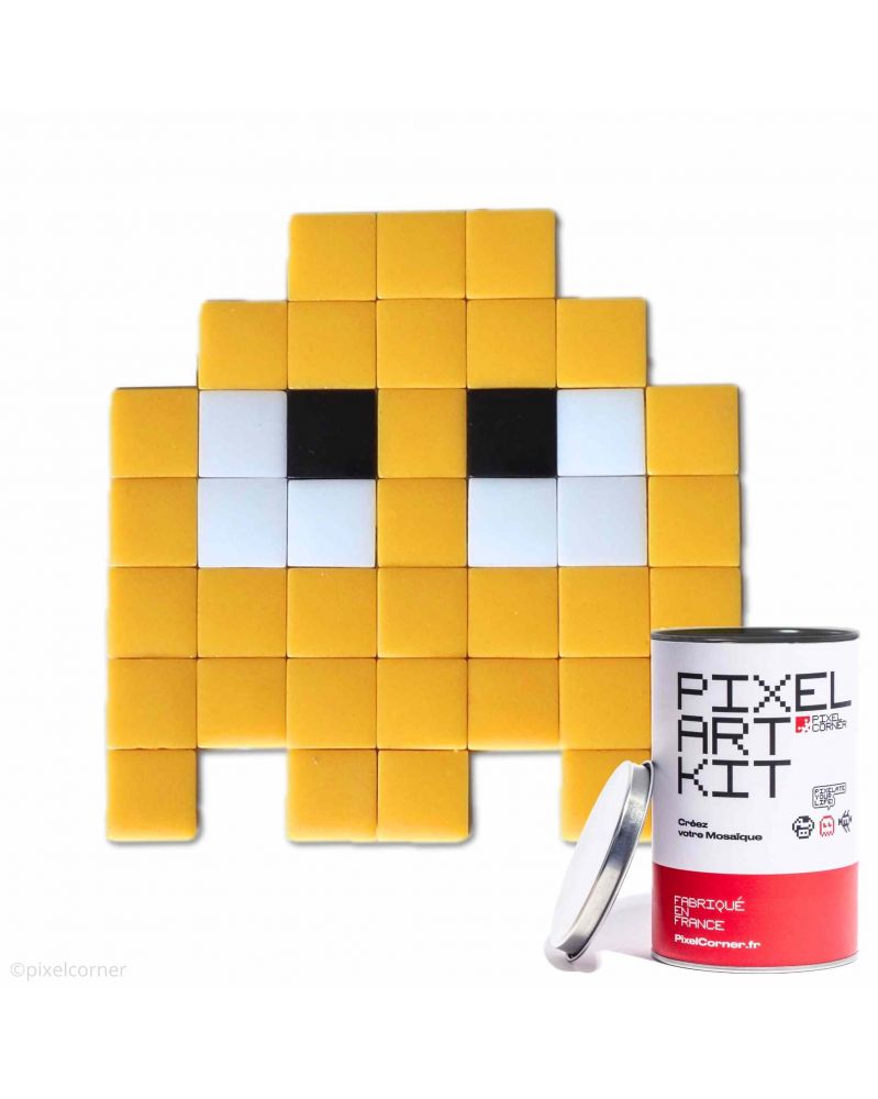 Pack of 5 Gloomie(s) Yellow - Pixel Art Kit Pack of 5 Gloomie(s) Yellow - Pixel Art Kit