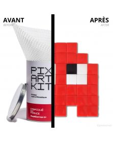 Lot de 5 Gloomie(s) Noir - Pixel Art Kit