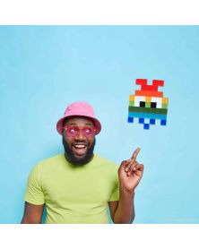Pack of 5 Rainbow Gloom Medium - Pixel Art Kit