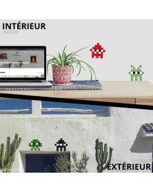Lot de 5 Tiny(s) Vert Clair - Pixel Art Kit