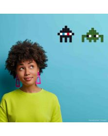 Pack of 5 Tiny(s) Black - Pixel Art Kit
