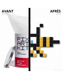 Pack of 4 Space Bzzz - Pixel Art Kit