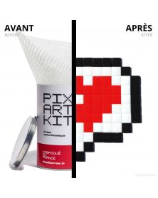 Lot de 4 Love Message + - Pixel Art Kit