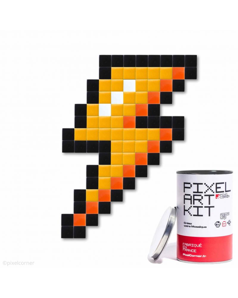 Lot de 5 Lightning Bolt - Pixel Art Kit Lot de 5 Lightning Bolt - Pixel Art Kit
