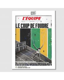 Affiche - L'Equipe - Bolt (digigraphie)