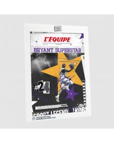 Affiche - L'Equipe - Bryant (digigraphie)