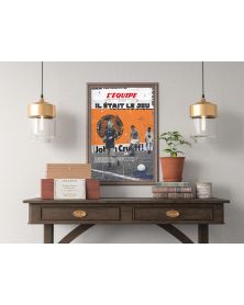 Affiche - L'Equipe - Cruyff (digigraphie)