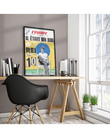 Affiche - L'Equipe - Pele (digigraphie)