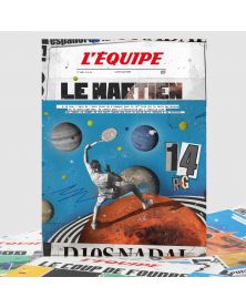 Affiche - L'Equipe - Nadal (digigraphie)