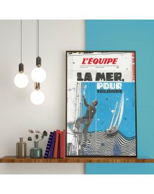 Poster - L'Equipe - Tabarly (digigraphie)