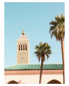 Affiche - Palm Trees 01 (30x40 cm) - Hartman AI