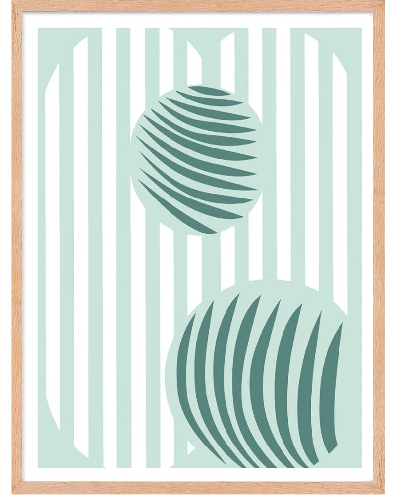 Poster - Geometric Abstract 06 (50x70 cm) - Hartman AI Poster - Geometric Abstract 06 (50x70 cm) - Hartman AI