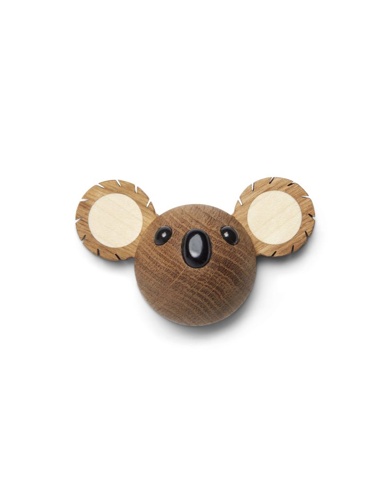 Lot de 6 Magnetic Matilda, Figurine en bois par Chresten Sommer, Spring Copenhagen